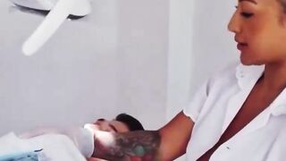 Horny dentist fucks her patient