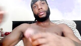 Perfect Black Snake masturbating Part 3