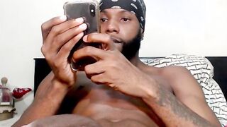 Perfect Black Snake masturbating Part 3