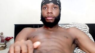 Perfect Black Snake masturbating Part 3