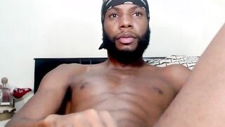 Perfect Black Snake masturbating Part 3