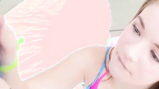 hot redhead teen enjoying a rock hard dick in her pussy