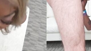 small black girl gets fucked rough by white dic