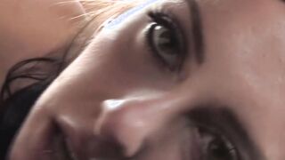 Stephanie Cane works a pole