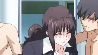 Busty hot lady has sex with horny student