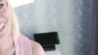 petite teen gets horny for her stepbro's cock