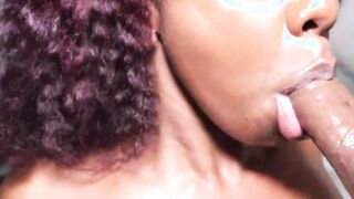 huge juicy lips nicole valentine suck that big black dick stretch3x freak nasty throat game