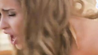 gooey facial for petite teen natasha white