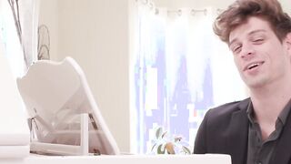 Husband anal fucks sexy shemale wife
