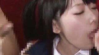 Jav lovely college girl in stockings fucked by older men