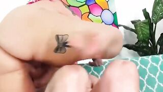 Chubby Sara Celeb Sucks His Cock Before Taking It Into Her Vagina