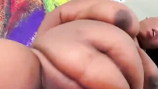 Fat Black Daphne Daniels Takes The Stiff White Penis Deep and Hard