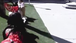 hot teens get filled witch cock at bunny mansion