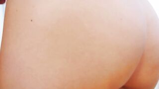 Big boobed babe gets massage on big cock