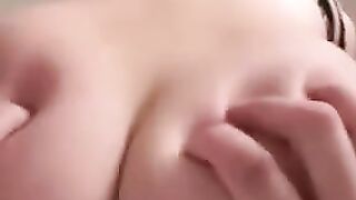 She loves to put saliva on my penis and suck it