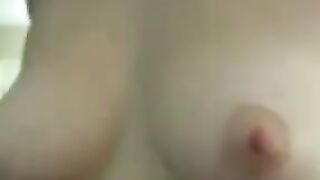 Racy bimbo licking nuts