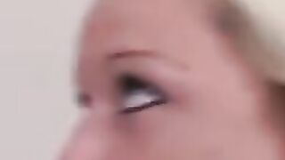 Whore into wild fellatio