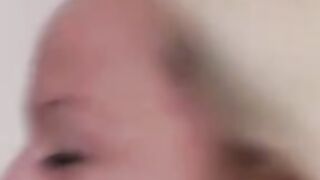Whore into wild fellatio