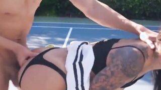 gina valentina xander corvus - tennis balls deep -