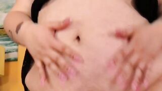 Plumper BabyDollBBW Drilled by a Machine