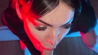 the tattoo master couldn't resist and gave deep into the mouth of his client - sexonl