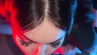 the tattoo master couldn't resist and gave deep into the mouth of his client - sexonl