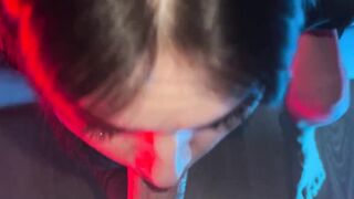 the tattoo master couldn't resist and gave deep into the mouth of his client - sexonl