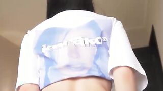 Beautiful Step Sister Woke me up with the Sweet Blowjob