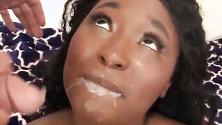 Black plumper Marie Leone hardcore sex