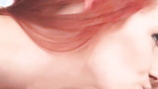 sexy redhead lesbian licks some pussy - babes