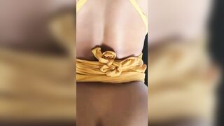 Big Tits Ebony Fucked by a White Cock
