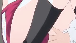 Lovely teen with amazing big tits gets cumshot