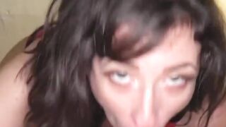 busty teen jackie ohh sucks big dick for a mouthful of cum