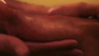 Footjob With My Servant