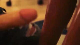 Footjob With My Servant