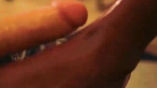 Footjob With My Servant