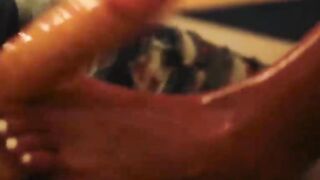 Footjob With My Servant