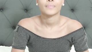 cute tight ebony teen gets pussy plowing