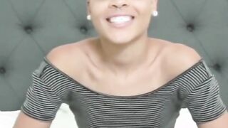 cute tight ebony teen gets pussy plowing