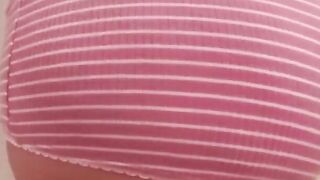 A busty pawg in PJ's is getting her booty worship and fucked