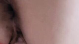 A sexy big ass big tits white girl pops his cherry