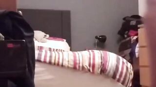 intimate spy footage of my chubby stepmom