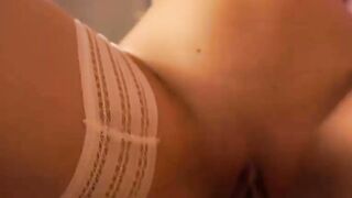 CUTE IN SEXY LINGERIE SUCKING AND GIVING