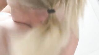 petite blonde gets fucked after a bad dream