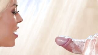 Huge Boobed Masseuse Without Experience Luna Onlyfan Impress Her New Boss With Her Tight Cunt