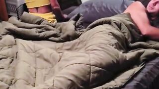 Horny Wife Fucks His Friend on the Couch Lets Husband Eat Creampie and Fuck Right Aft