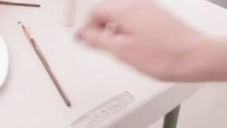 sexy teens team up to suck a huge cock