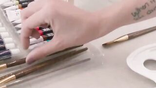 sexy teens team up to suck a huge cock