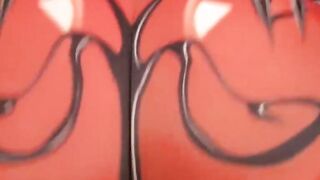 Curvy spider-pawg twerks on dick