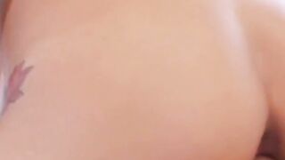skinny teen rides cock and cums hard
